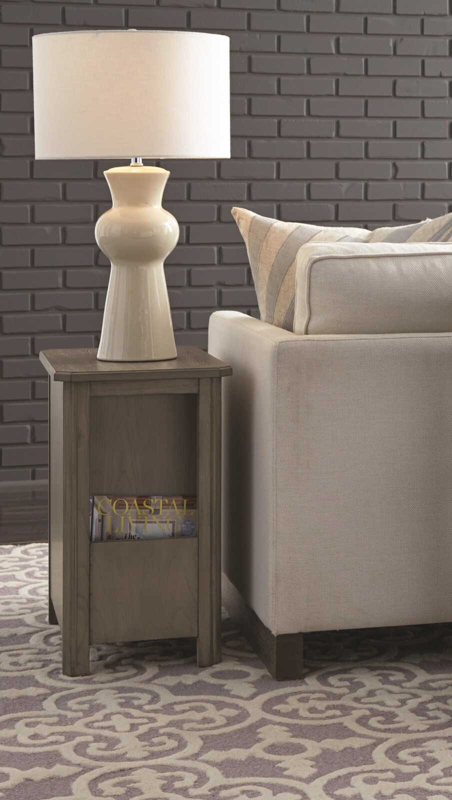 Lakeland Oak Chairside Doerr Furniture